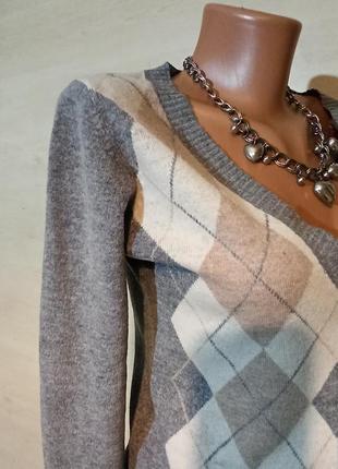 Кардиган кофта ромбами line collection 5