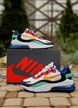 Кросівки мужські найк реактив nike air max react 270, кросівки чоловічі найк 270, кроссовки мужские найк аир макс