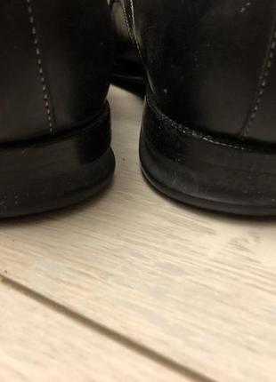 Кожаные мужские туфли geox (43р.)7 фото