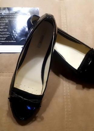Мокасины geox, кожа3 фото