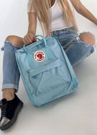 Рюкзак fjallraven kanken blue голубой купить канкен фьялравен2 фото