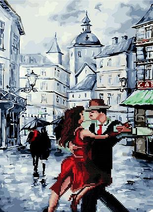 Алмазна картина розфарбування мозаїка пристрасний танець з маріо