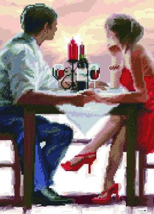 Алмазная картина раскраска мозаика свидание