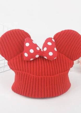 Шапка минни маус minnie