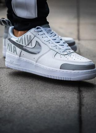 Кроссовки nike air force 1 low lv8 2 "white/grey