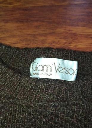 Gianni vesace свитер винтаж ангора-шерсть5 фото