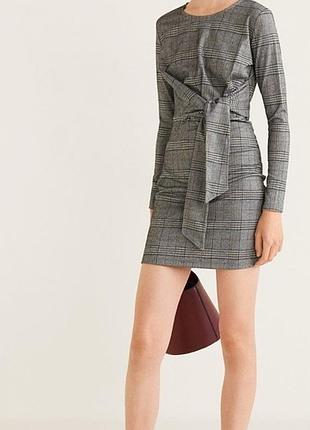 Оригинальное платье mango - l