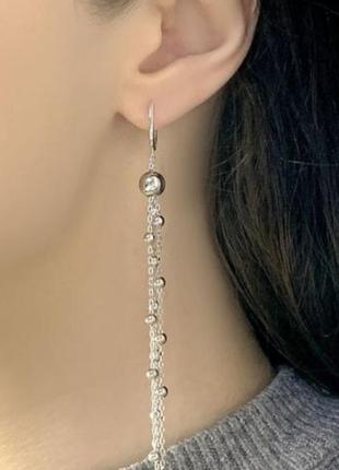 Серебряные серьги