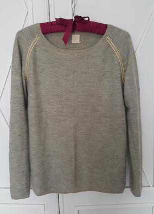 Джемпер свитер из шерсти и ангоры des petits hauts