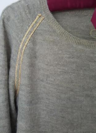 Джемпер свитер из шерсти и ангоры des petits hauts2 фото