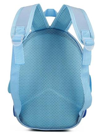Рюкзак детский. самолет, голубой. каркасный.
