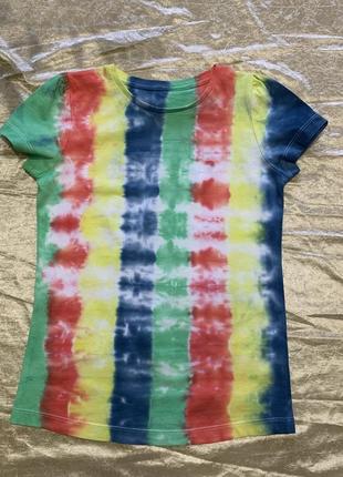 Яскрава футболка трикотажна tu на 9-10 років