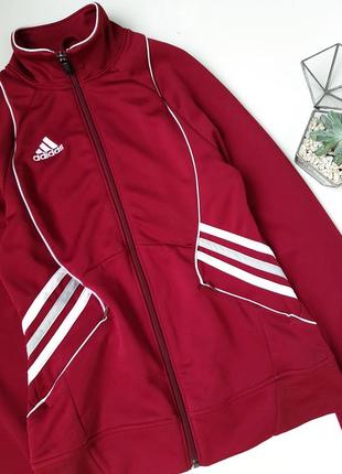Мастерка кофта на молнии adidas team performance 4
