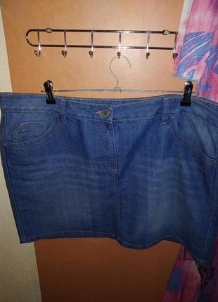 Юбка джисовая  спідниця джинсова george1 фото