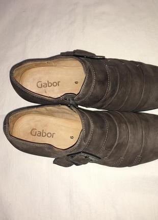 Черевики, чобітки, черевики * gabor* німеччина шкіра-нубук р. 39 ( 25.50 см)5 фото