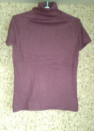 38-40р. сиреневая кофта-американка с горлом  glenfield