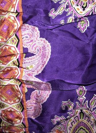 Codello шелковый шарф в стиле etro! 4