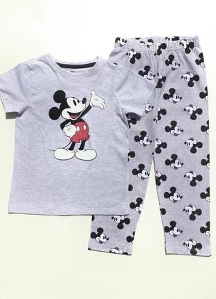 Трикотажна піжама disney для primark для хлопчика з принтом "міккі маус"