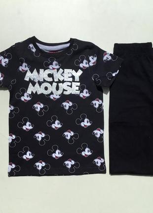 Трикотажна піжама disney для primark для хлопчика з принтом "міккі маус"