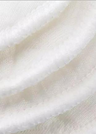 Спонж багаторазові білі бавовна круглі3 фото