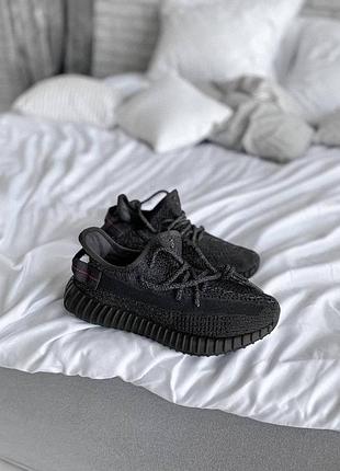 Adidas yeezy boost 350 🆕 шикарні жіночі кросівки 🆕чорні рефлективні адідас ізі буст🆕8 фото