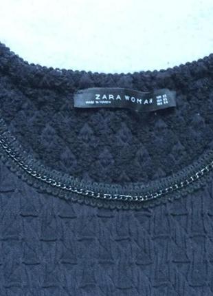 Кофта с баской zara woman3 фото