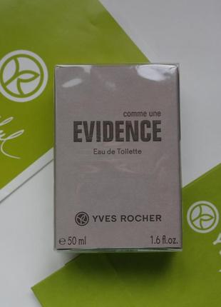 Evidence 50 мл yves rocher -ів роше евиденс эвиденс