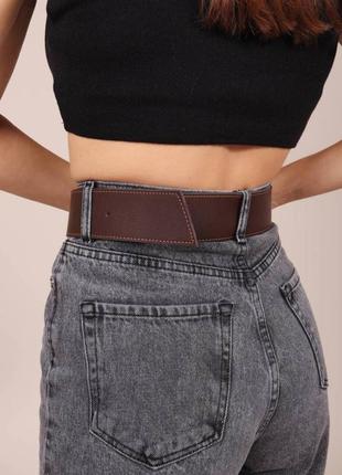 Женский ремень с пряжкой