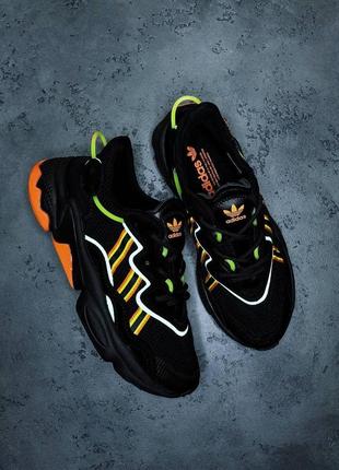 Adidas oswego black шикарные мужские кроссовки адидас черные6 фото