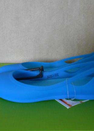 Акция!балетки crocs rio flat р.w6-w9. оригинал