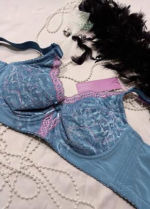 ‼️sale‼️💙 бірюзовий бюстгальтер з корсетною поясом 💙