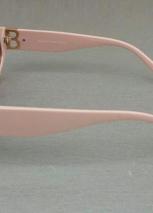 Burberry окуляри жіночі сонцезахисні пудрові з градієнтом3 фото