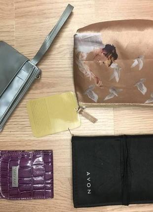 Набор косметичка органайзеры зеркало для косметики - комплектом