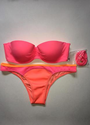 Victorias secret купальник push up 75b 80a оригинал