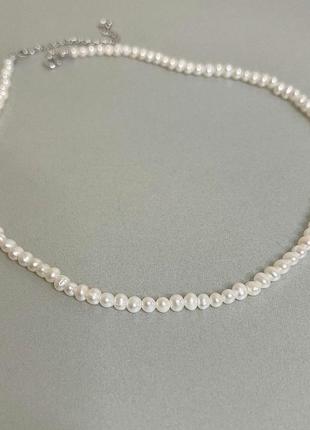 Колье из барочного жемчуга