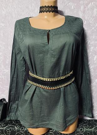 Шикарная лёгкая блузка немецкого бренда opus