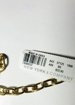 New york & company намисто-ланцюжок вишукане прикрашене ny & co 22,95$5 фото