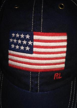 Бейсболка polo ralph lauren usa limited edition, оригинал6 фото