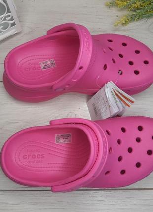 Скидка!!! crocs women's classic bae clog,кроксы классик на платформе2 фото