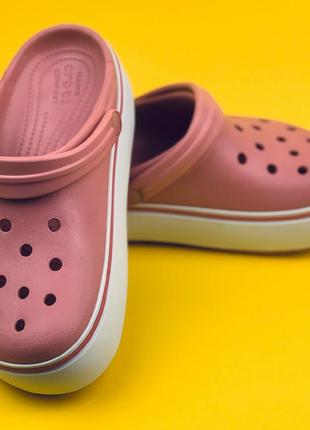 Скидка! crocs platform, кроксы сабо на платформе2 фото
