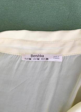 Блузка рубашка шифоновая новая bershka4 фото