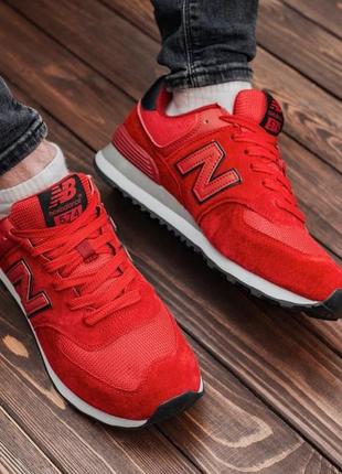 New balance red, чоловічі кросівки