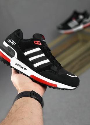 Чоловічі кросівки adidas zx 750 чорні4 фото