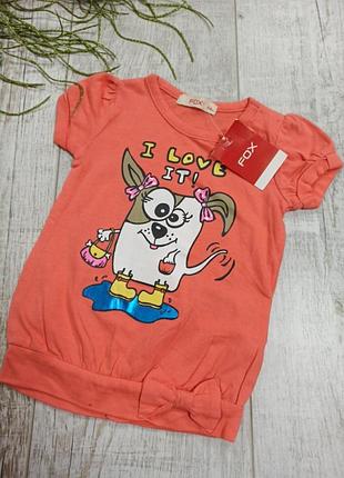 Футболка туніка fox