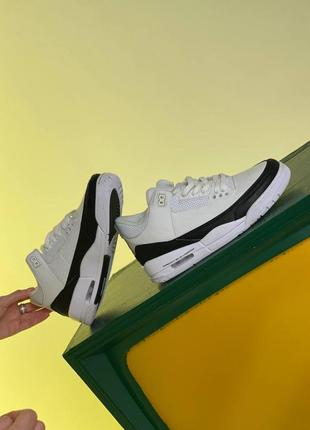 Кросівки чоловічі найк джордан 4 nike air jordan 4 white black