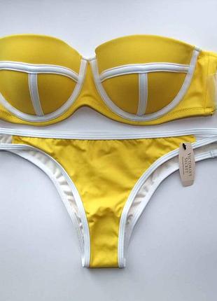 Victorias secret купальник push up 34с оригинал