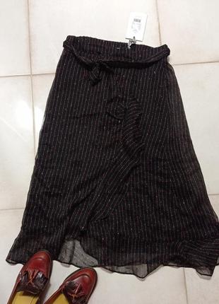 Черная юбка с воланами co'couture