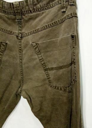 Reserved джинси чоловічі коричнево зелені оригінал розмір 31/325 фото