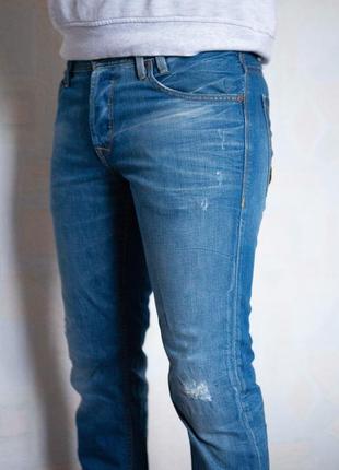 Потёртые синие джинсы tom tailor2 фото