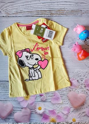 Футболка на дівчинку 18 міс. на ріст 86см